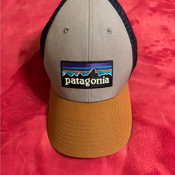 Patagonia Other - Patagonia P-6 Logo Trucker Hat Mesh Snapback Cap